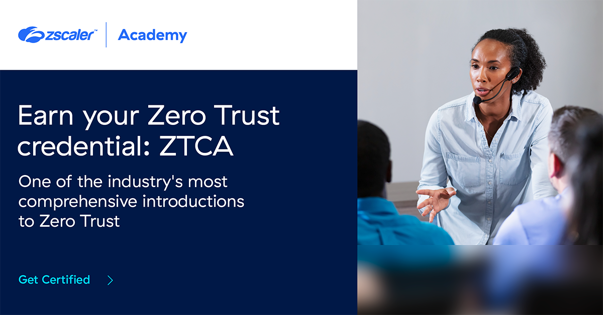 Get certified with one of the industry's most comprehensive Zero Trust ...