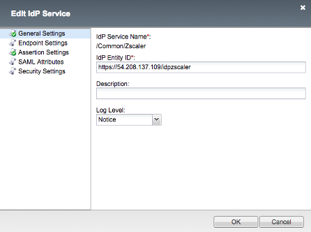 F5 as IdP for SAML