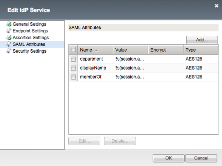 F5 as IdP for SAML